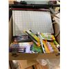 Image 1 : Paper cutter and other office items