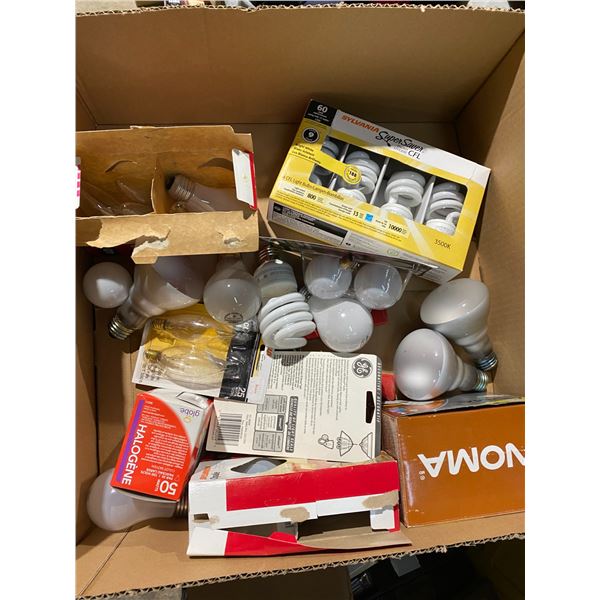 lot of lightbulbs
