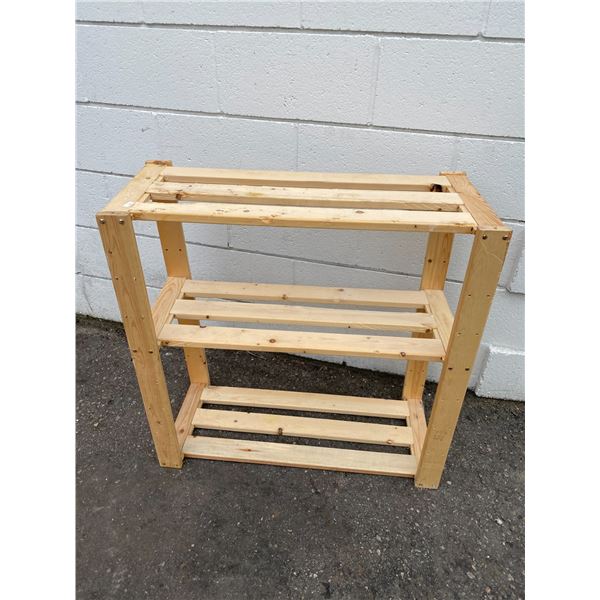 Wood shelf