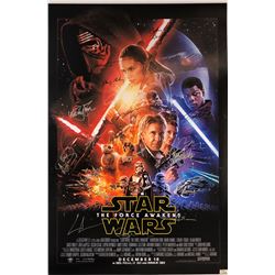 Star Wars Rise of Skywalker Signed Poster