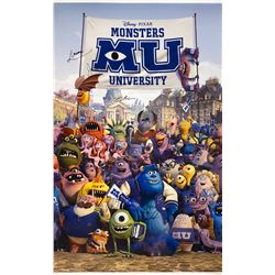 Signed Monster University Billy Crystal Poster