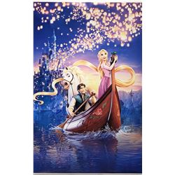 Signed Tangled Mandy Moore Poster