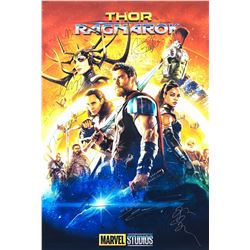 Signed Thor Ragnarok Poster