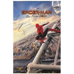 Signed Spiderman Far From Home Poster