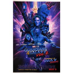 Signed Guardians of The Galaxy Vol 2 Poster