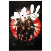 Image 1 : Signed Ghostbuster Poster Bill Murray Dan Aykroyd