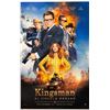 Image 1 : Kingsman 2 Poster Colin Firth Taron Egerton Autographed Signed