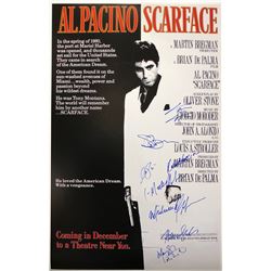 Scarface Poster Al Pacino Michelle Pfeiffer Autographed Signed