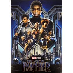 Marvel Black Panther Mini Poster Stan Lee Signed