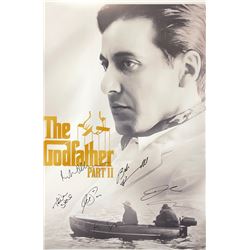 Godfather 2 Al Pacino Poster Signed