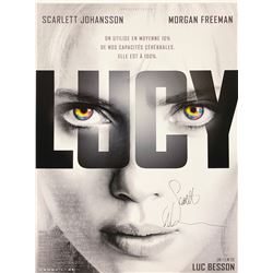 Lucy Scarlett Johansson Poster Signed