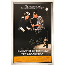 New York Robert De Niro Poster Signed