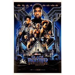 Chadwick Boseman Autograph Signed Black Panther Poster