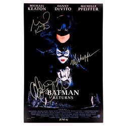 Michelle Keaton Michelle Pfeiffer Autograph Signed Batman Poster