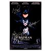 Michelle Keaton Michelle Pfeiffer Autograph Signed Batman Poster