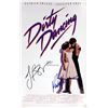 Image 1 : Patrick Swayze Jennifer Grey Autograph Signed Dirty Dancing Poster
