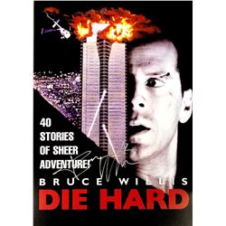 Bruce Willis Autograph Signed Die Hard Poster