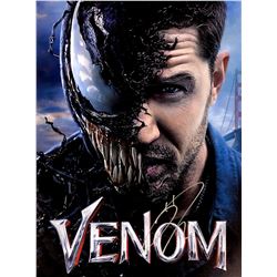 Tom Hardy Autograph Signed Venom Poster