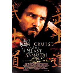 Tom Cruise Autograph Signed Last Samurai Poster