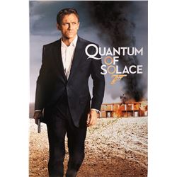 Daniel Craig Autograph Signed James Bond 007 Quantum of Solace Poster