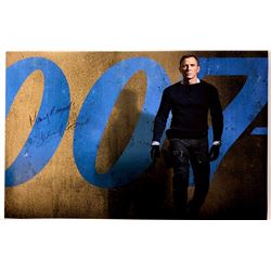Daniel Craig Autograph Signed James Bond 007 No Time To Die Poster