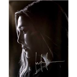 Elizabeth Olsen Autograph Signed Avengers Scarlet Witch Poster