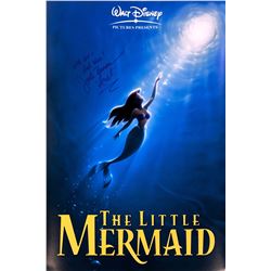 Jodi Benson Autograph Signed Litle Mermaid Poster