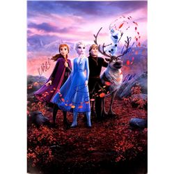 Idina Menzel Autograph Signed Frozen 2 Poster