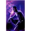 Image 1 : Chadwick Boseman Autograph Signed Black Panther Poster