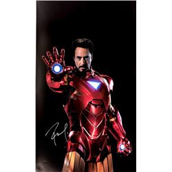 Robert Downey Jr Autograph Signed Iron Man Poster