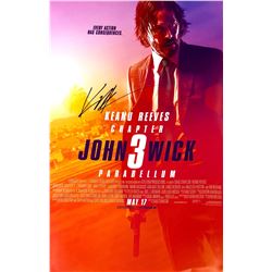 Keanu Reeves Autograph Signed John Wick Poster