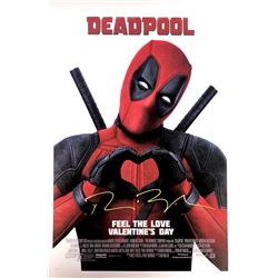 Ryan Reynolds Autograph Signed Deadpool Poster
