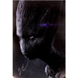 Vin Diesel Autograph Signed Avengers Groot Poster