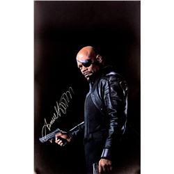 Samuel L Jackson Autograph Signed Avengers Poster