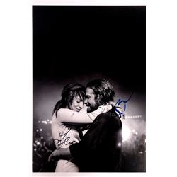 Lady Gaga Bradley Cooper Autograph Signed A Star is Born Poster