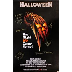 Jamie Lee Curtis Autograph Signed HalloweenPoster