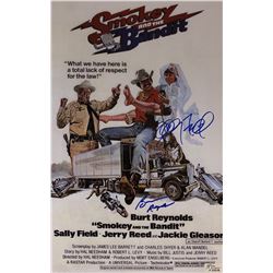 Sally Field Autograph Signed Smokey and Bandit Poster