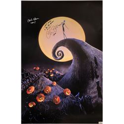 Chris Sarandon Autograph Signed Nightamre Before Christmas Poster