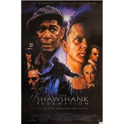Morgan Freeman Autograph Signed Shawshank Redemption Poster