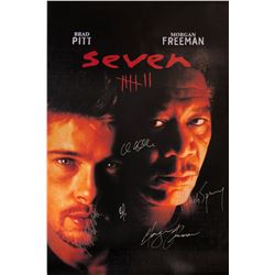 Morgan Freeman Autograph Signed Seven Poster