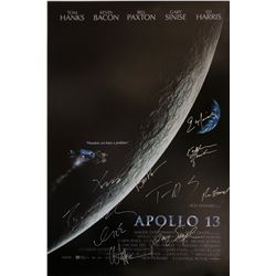 Tom Hanks Autograph Signed Apollo 13 Poster