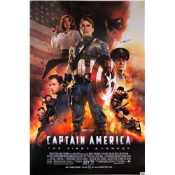 Chris Evans Autograph Signed Captain America First Avenger Poster
