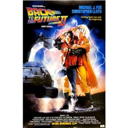 Autograph Signed Back to Future Poster
