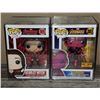 Image 1 : Paul Bettany Elizabeth Olsen Autographed Signed Funko Pop x 2