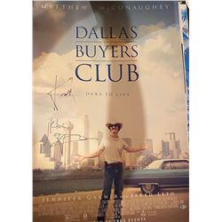 Dallas Buyers Club Autographed Signed Poster