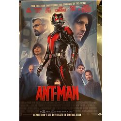 Ant Man Autographed Signed Poster