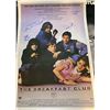 Image 1 : Breakfast Club Autographed Signed Poster
