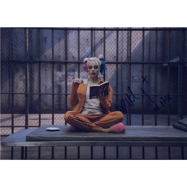 Margot Robbie Signed Autograph Harley Quinn Photo