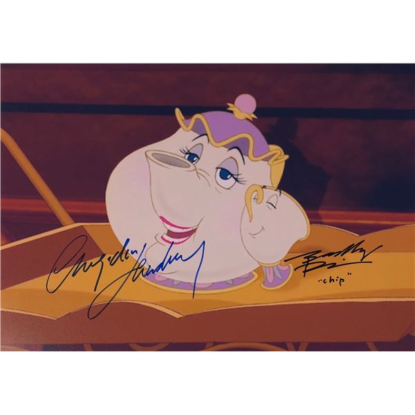 Beauty n Beast Angela Lansbury Photo Autographed Signed