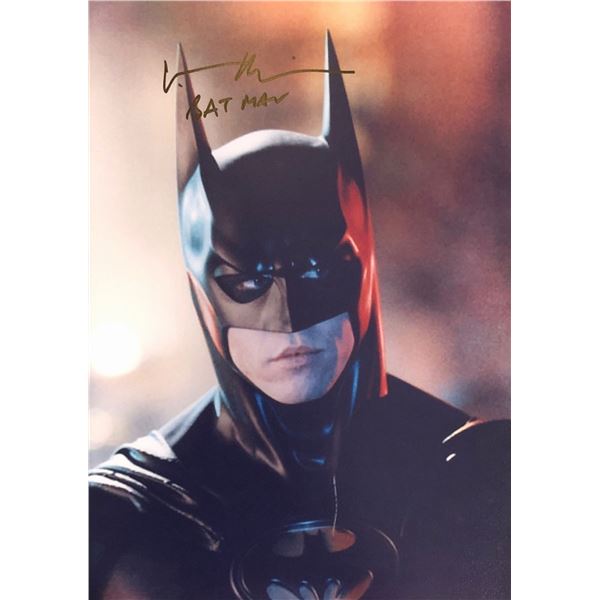 DC Batman Val Kilmer Autographed Signed Photo